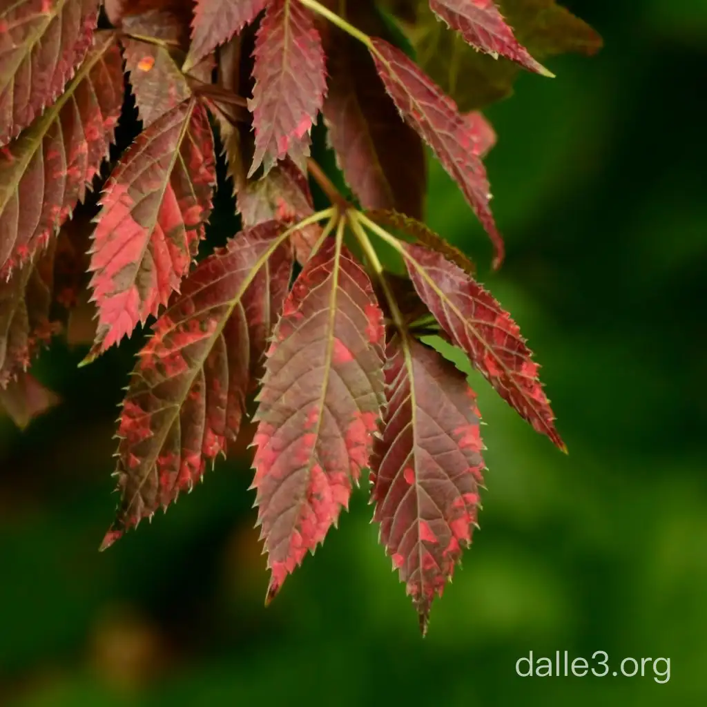 Vibrant Acalypha Pendula Plant in Tropical Setting | Dalle3 AI