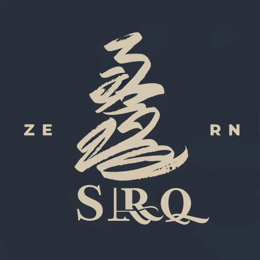 LOGO-Design-For-Zen-Minimalistic-Typography-with-SSRQ-Text