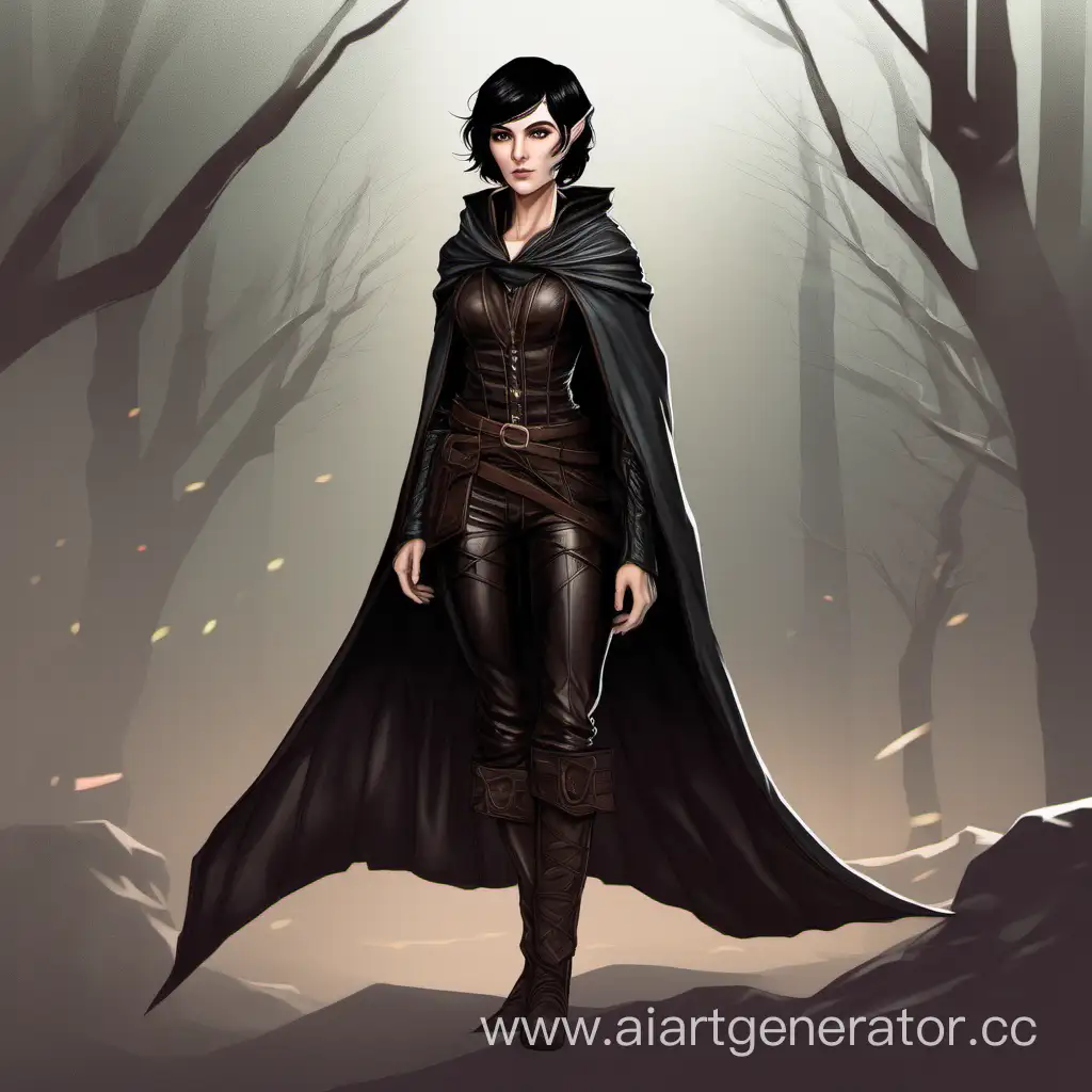 Mysterious-HalfElf-in-Enchanting-Leather-Attire-and-Cloak