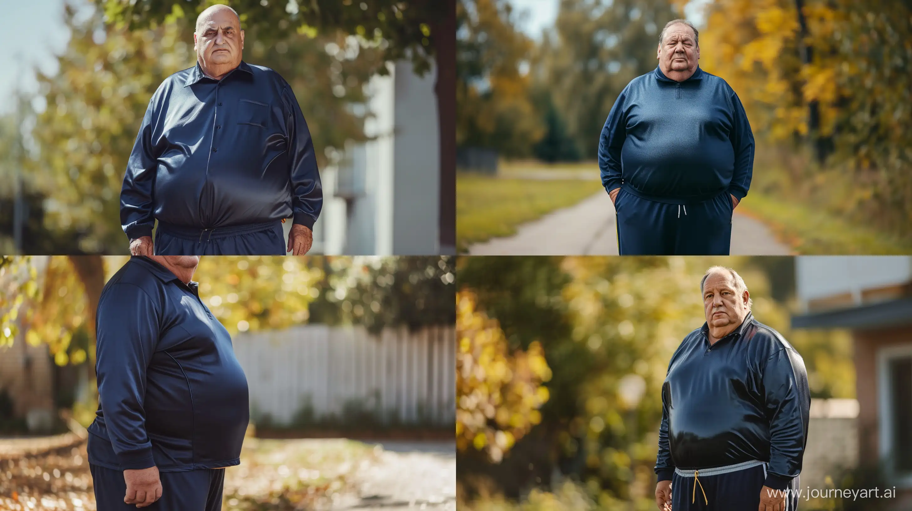 Elderly-Fitness-Enthusiast-in-Stylish-Navy-Sportswear-Outdoors
