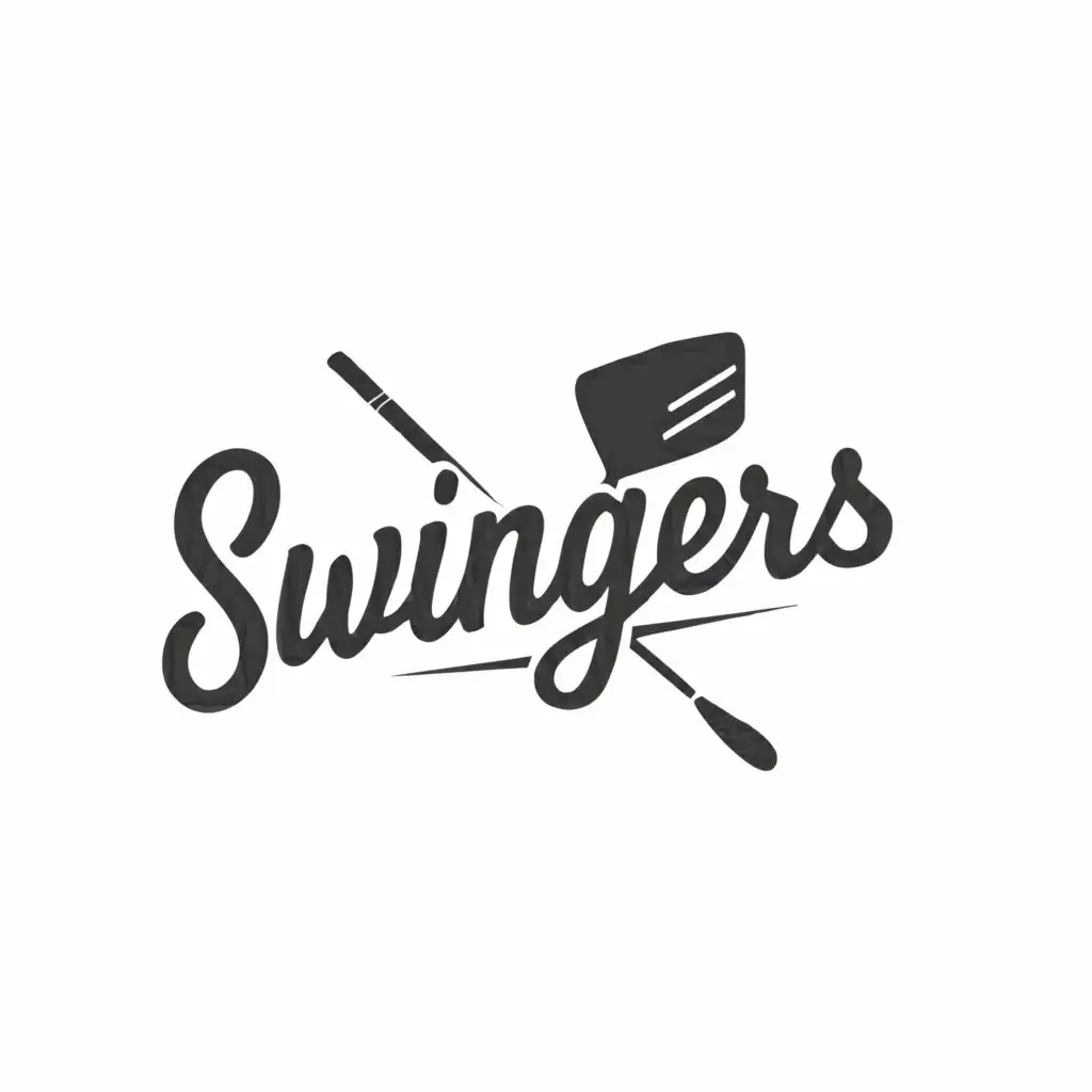 a logo design,with the text "Swingers", main symbol:Golf,Moderate,clear background