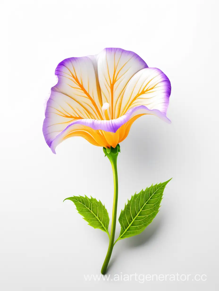 Amarnath-Flower-Blossoming-on-White-Background