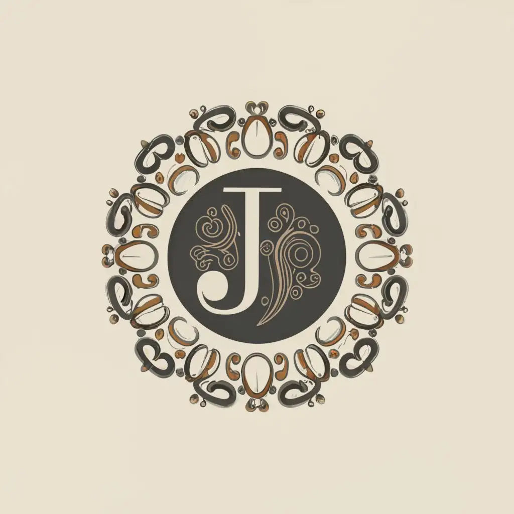 LOGO-Design-For-Jojo-Collection-Elegant-Text-with-Cloth-Jewelry-and-Art-Symbols-on-Clear-Background