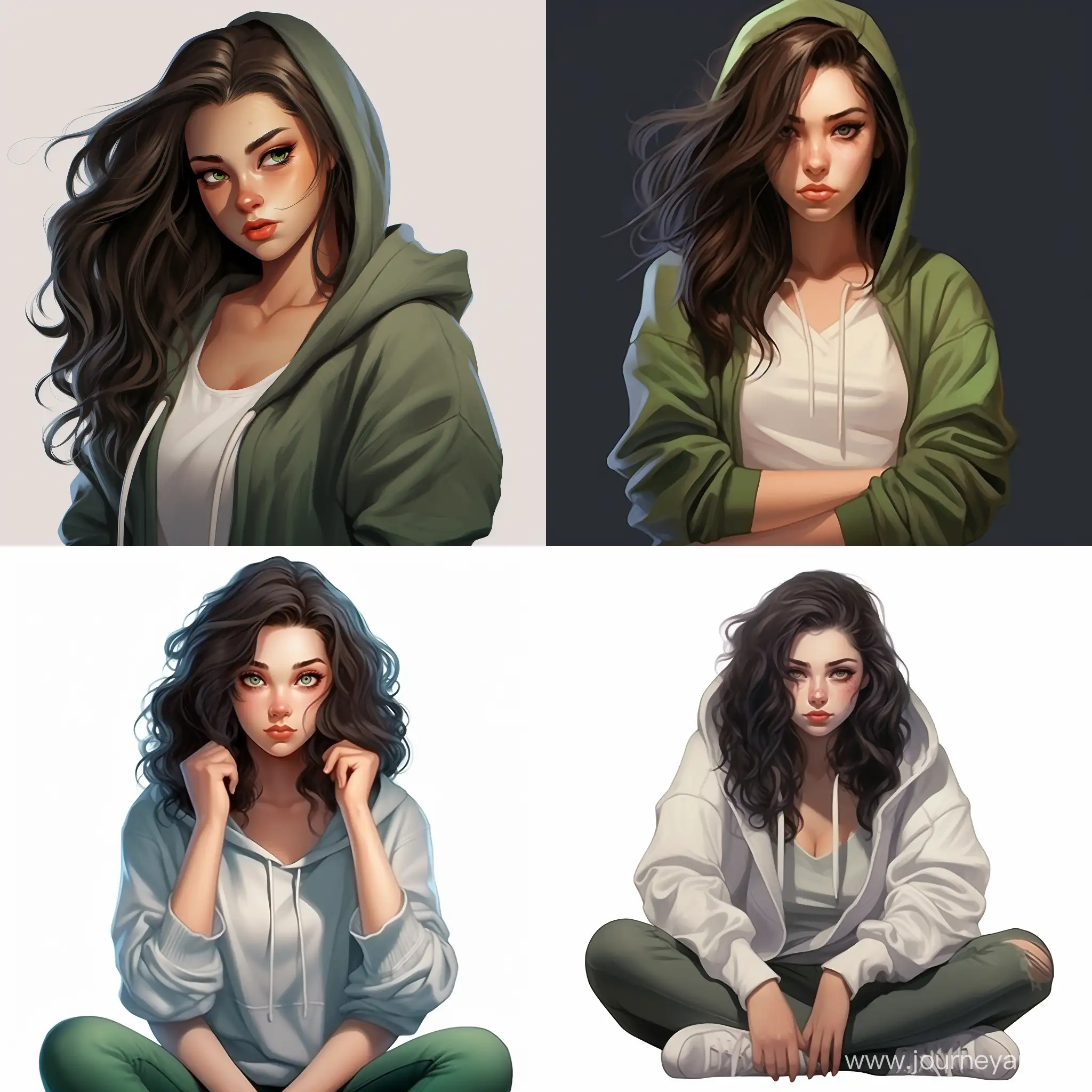 Expressive-Teenage-Girl-in-Stylish-Hoodie-and-Jeans