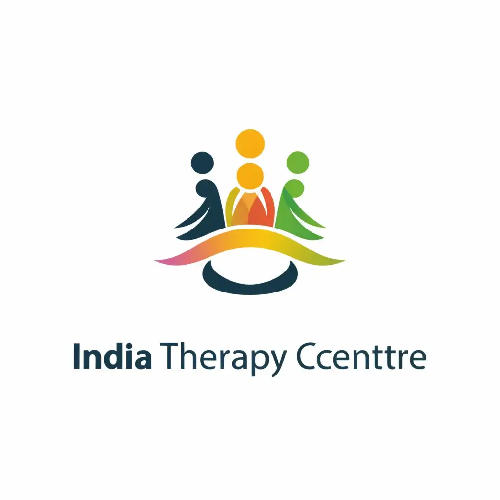 a logo design,with the text "india therapy centre", main symbol:therapy,complex,clear background