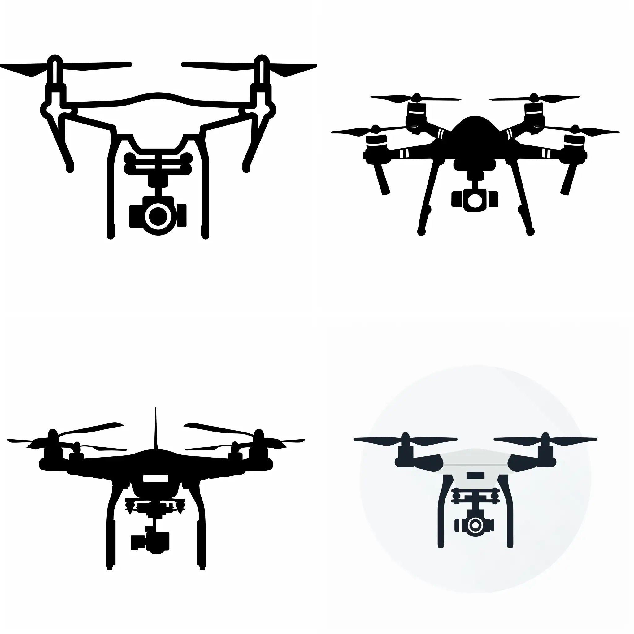 drone, simple, icon