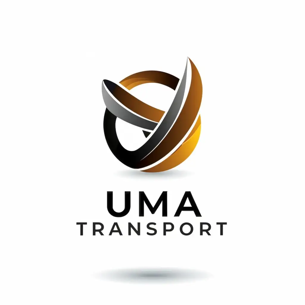 a logo design,with the text "Uma Transport", main symbol:Uma Transport,Moderate,be used in Travel industry,clear background