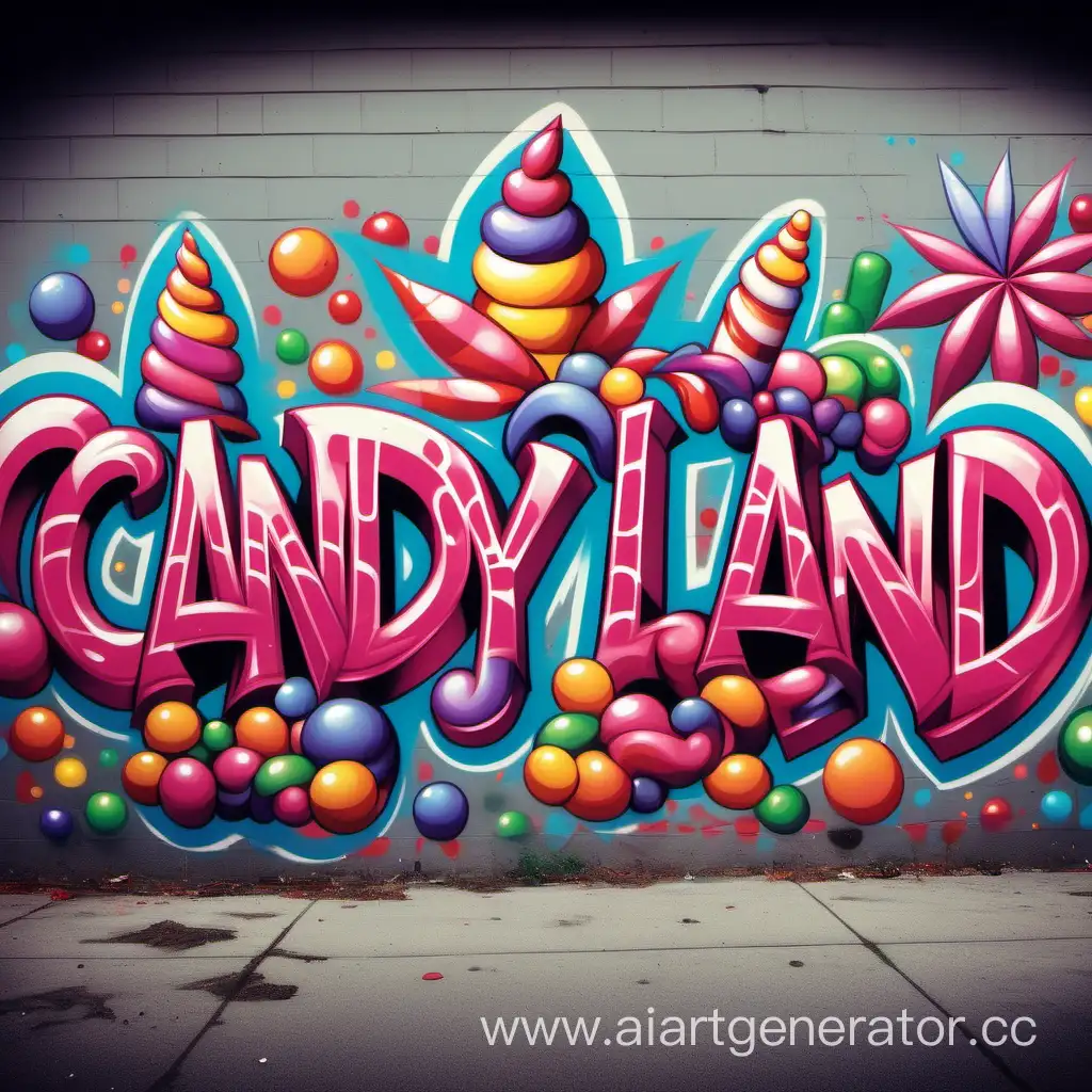 Vibrant-CANDY-LAND-Graffiti-with-Marijuana-Twist