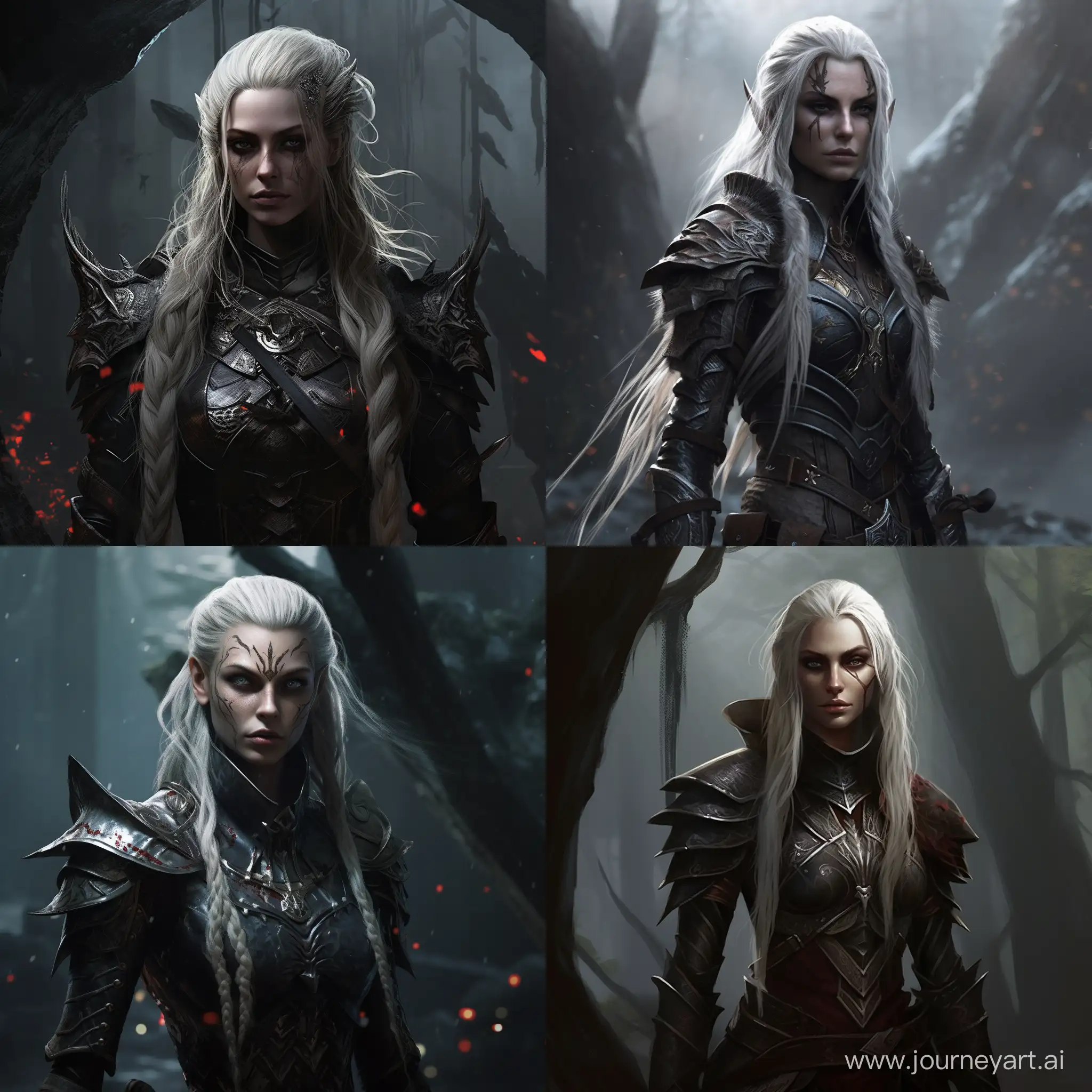 Dark-Fantasy-Elf-Commander-Portrait