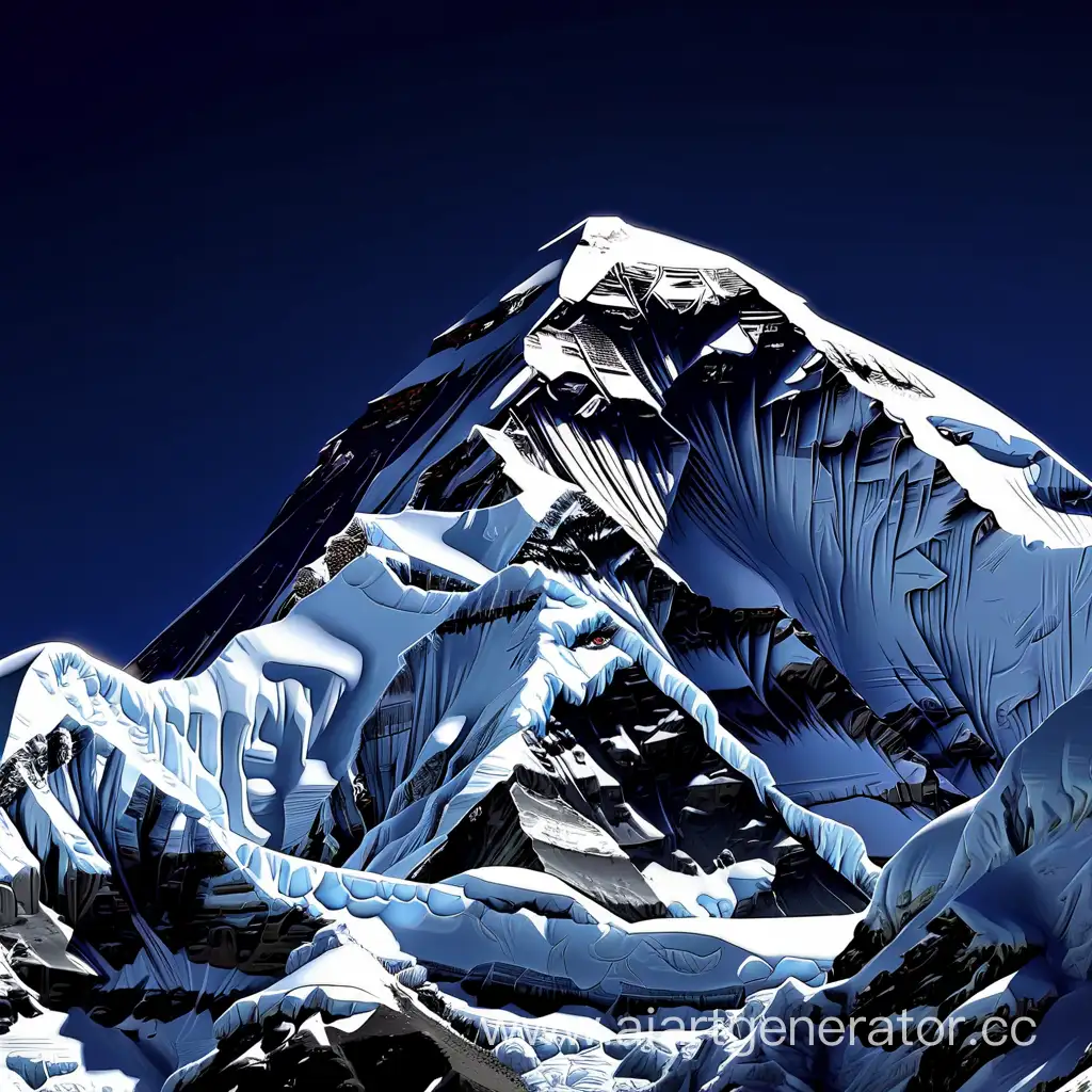 Majestic-Mount-Everest-Summit-View-Iconic-Himalayan-Landscape