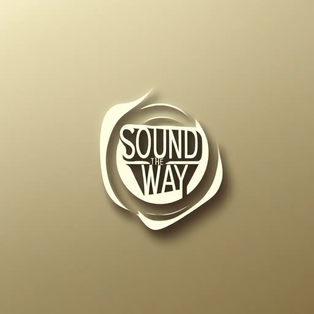 Dynamic Sound Production Logo Design for Sound is the Way
