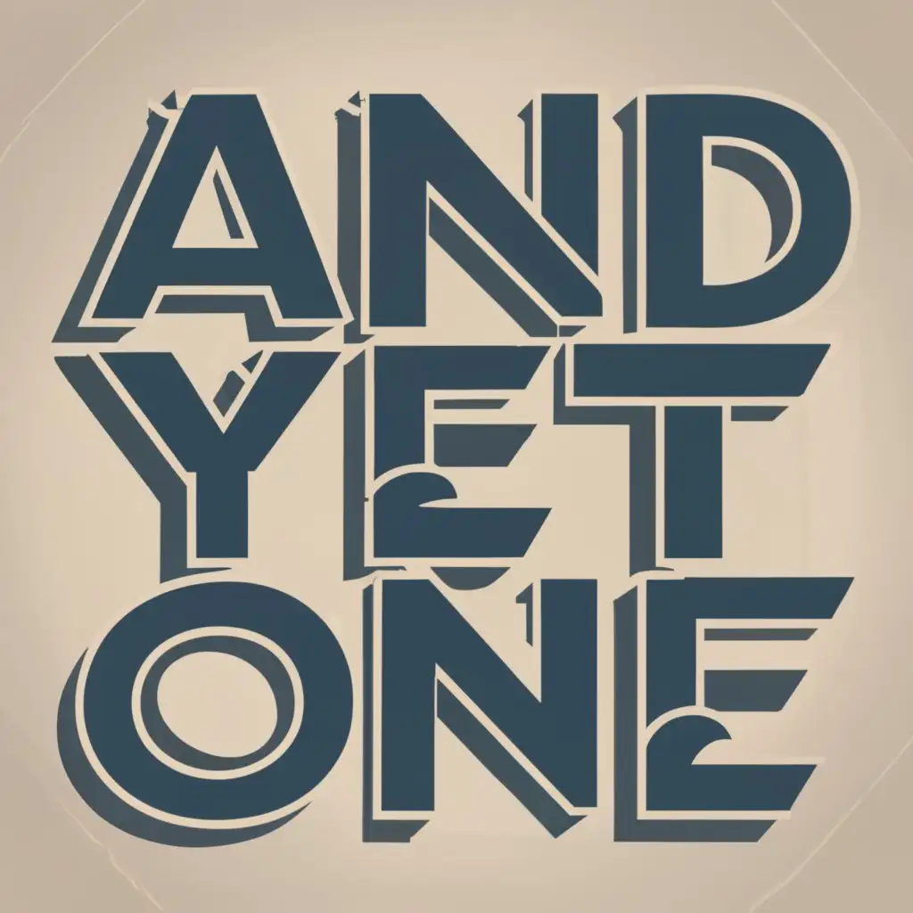 logo, SQUARE, with the text "AND YET ONE", typography