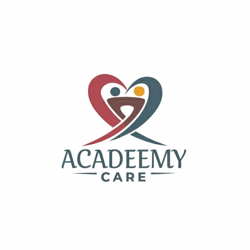 LOGO-Design-For-Academy-Care-Empowering-Elderly-Care-with-Professional-Typography-in-Home-Family-Industry