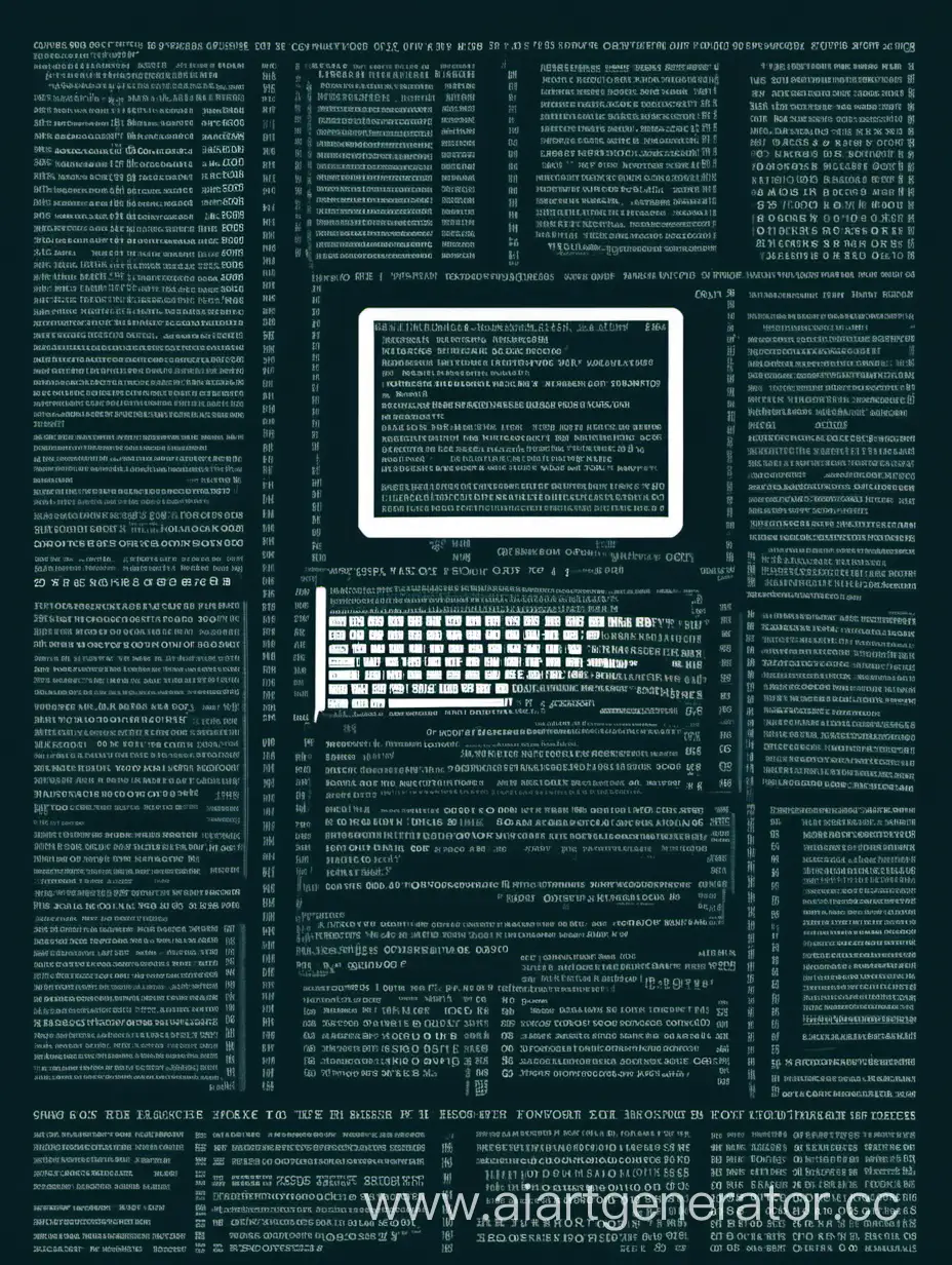 хакер программирует на компьютере