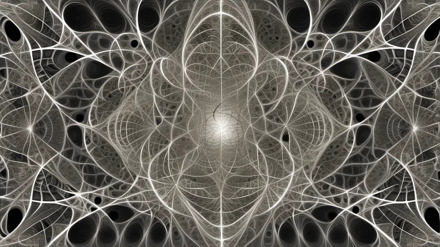 Interconnected Generations Through Fractal Geometry