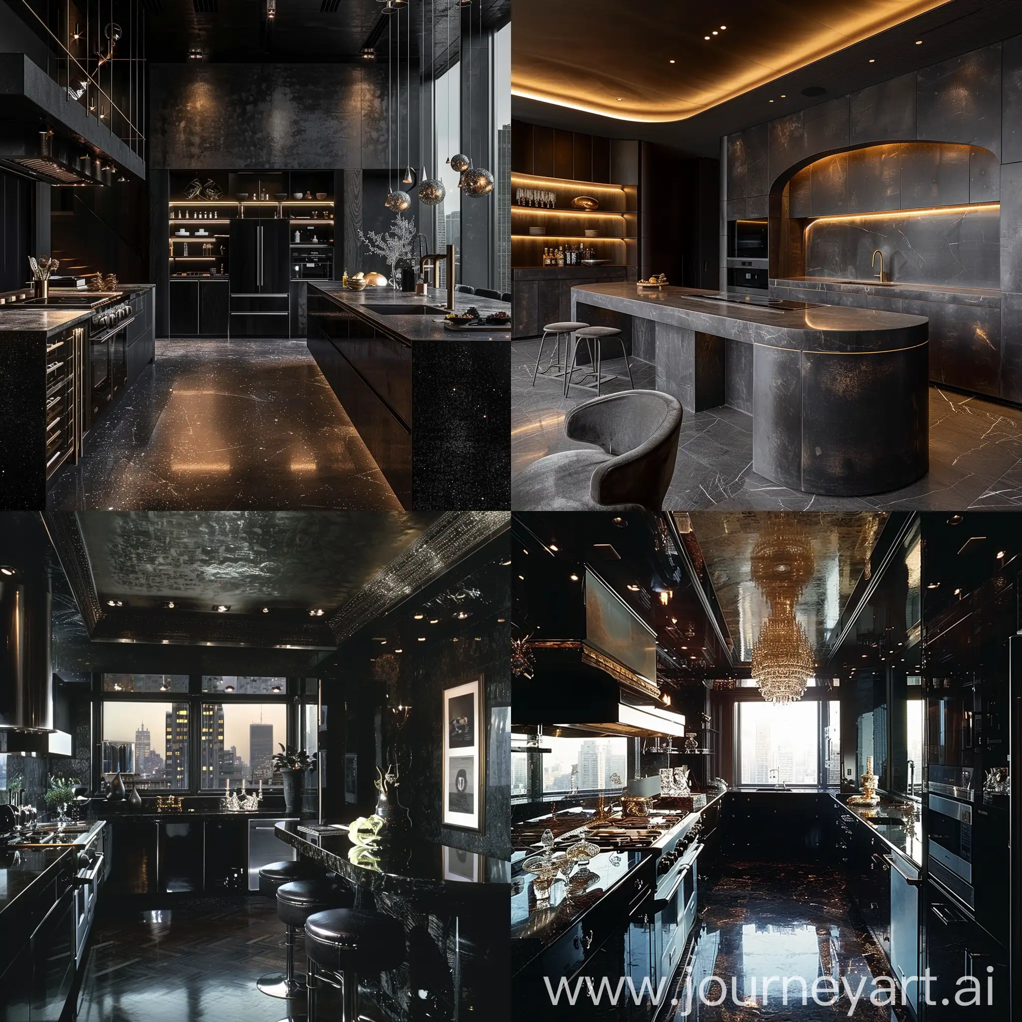 Luxurious-NeoCosmic-Kitchen-Deep-Dreamy-Lofi-Ambiance-in-Central-Park-Penthouse