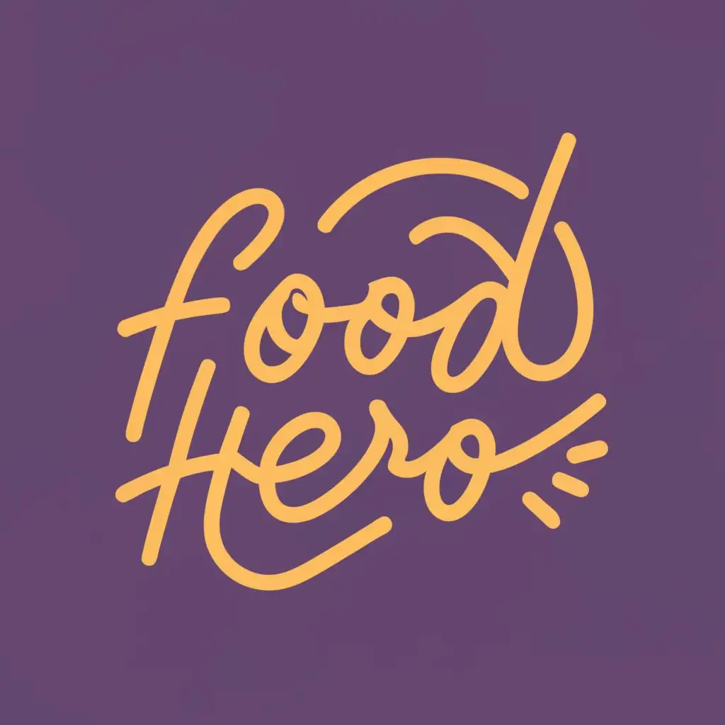 logo, innovation, with the text "Foodheroes", typography, be used in food innovation industry with bright colors