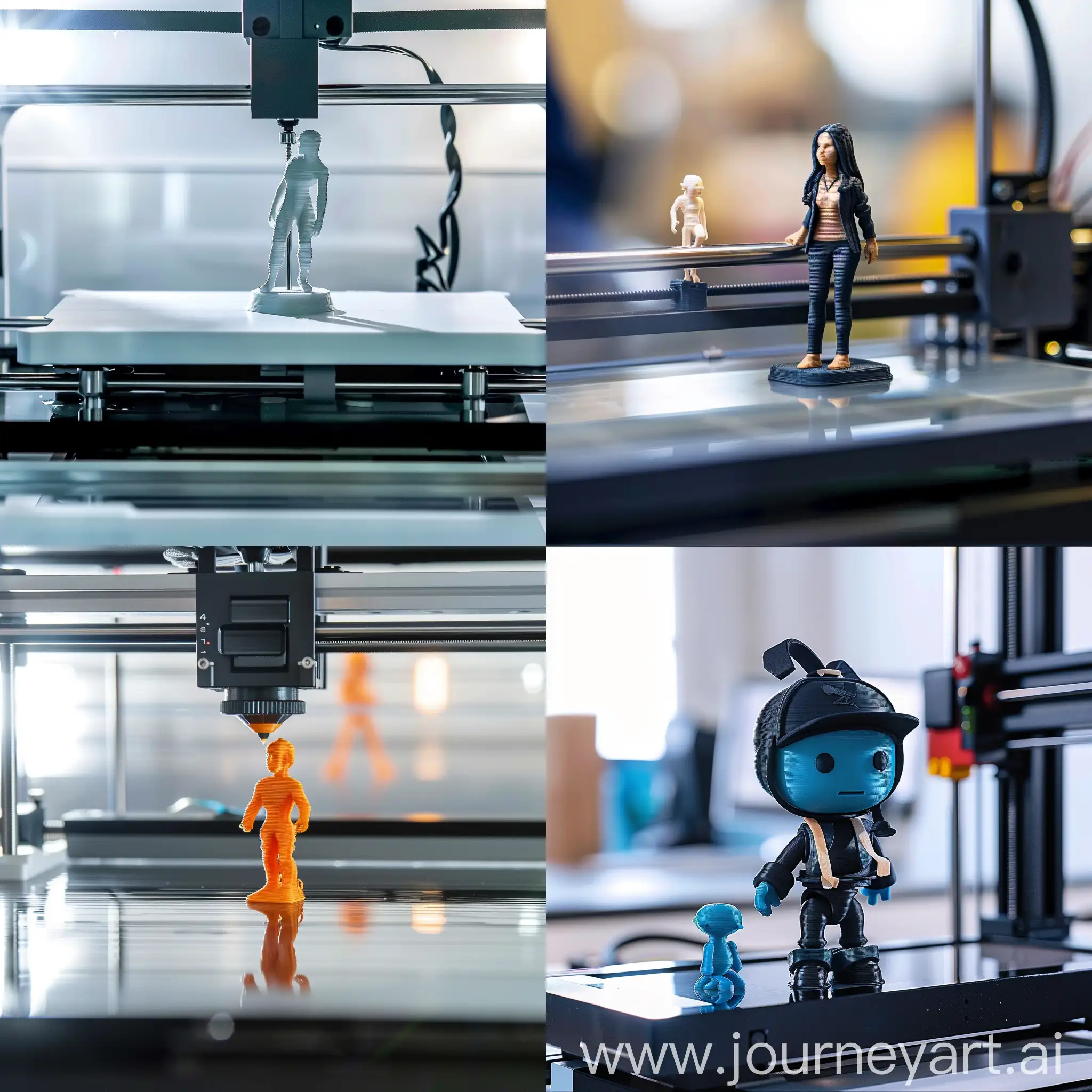 Creating-3D-Figurine-with-a-3D-Printer-in-Bright-Setting
