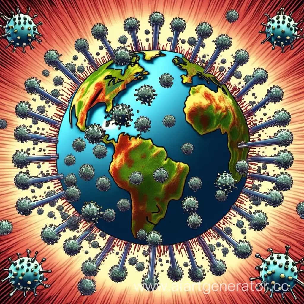 Global-Impact-Earth-Battling-the-Coronavirus-Pandemic