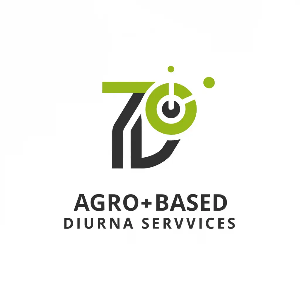 a logo design,with the text "Agro-based Diurnal Services 710", main symbol:710,complex,be used in Technology industry,clear background