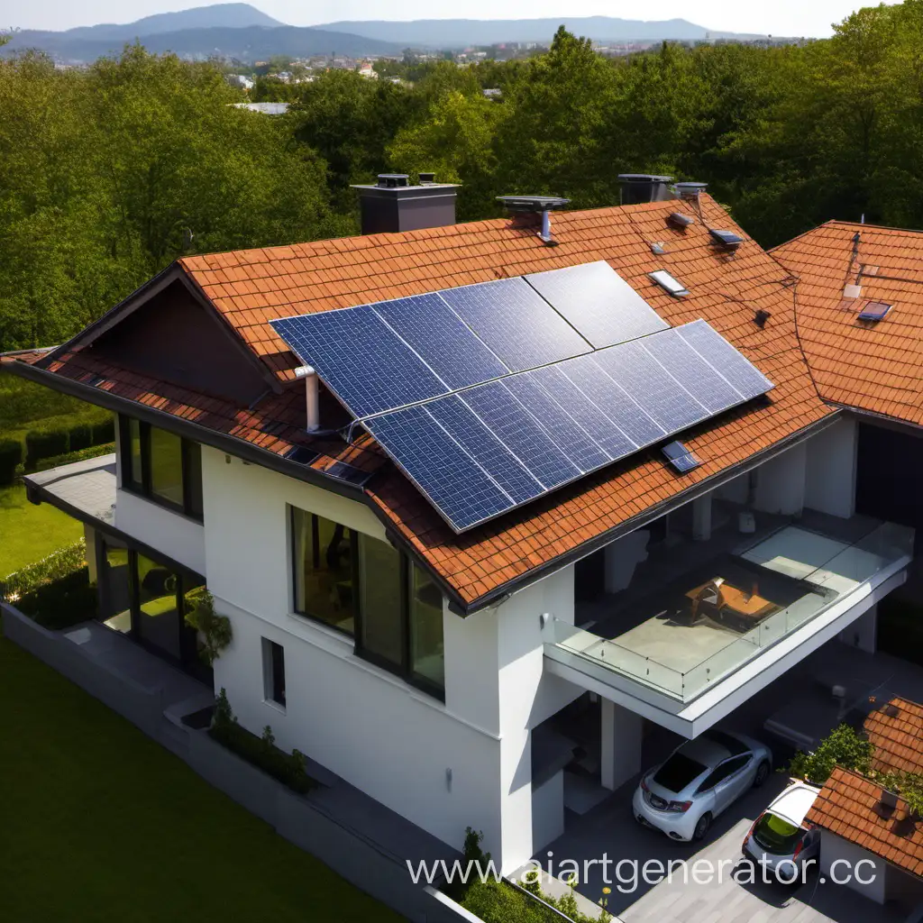 Modern-Home-with-Solar-Panels-on-the-Roof