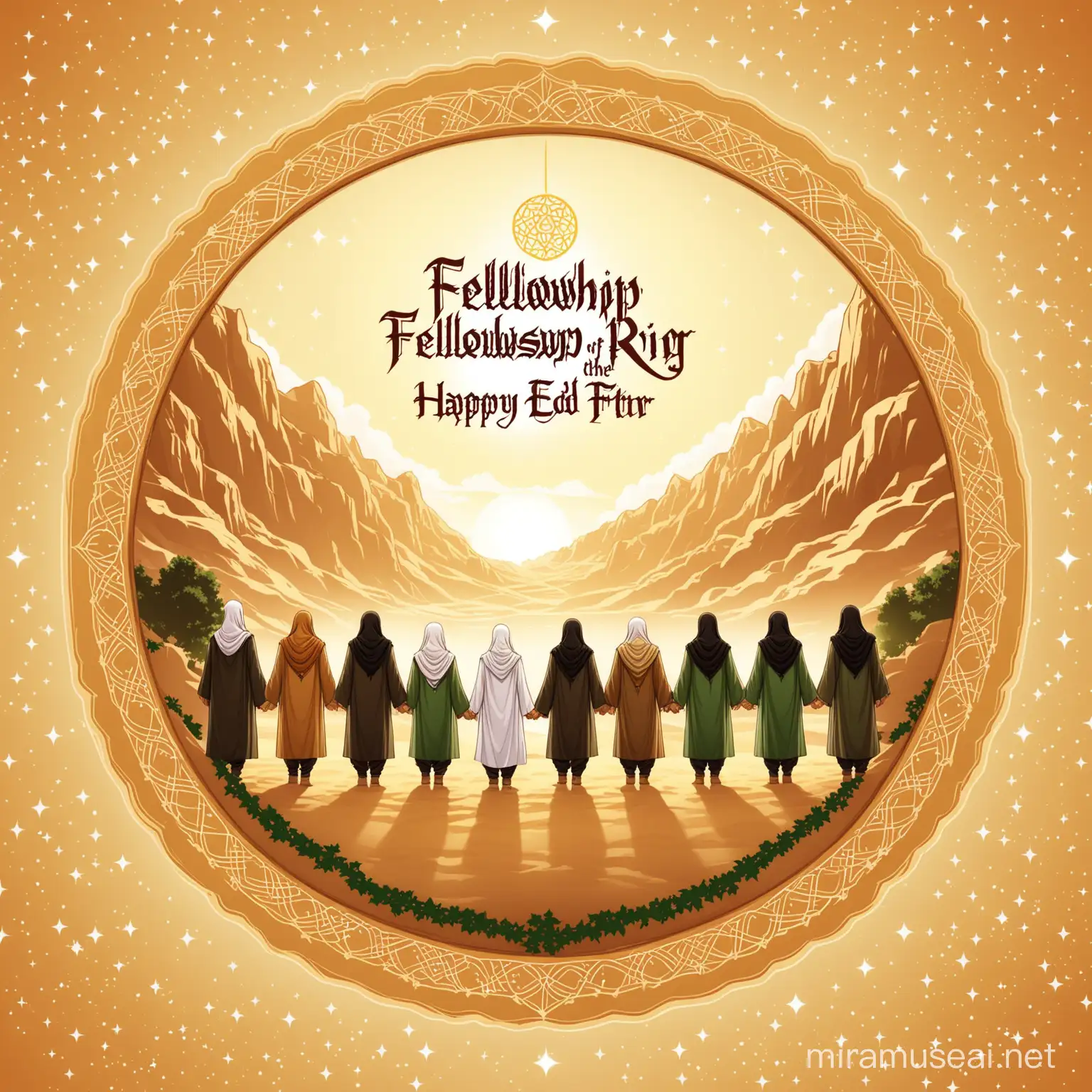 Fellowship of the Ring Celebrating Eid alFitr Joyously