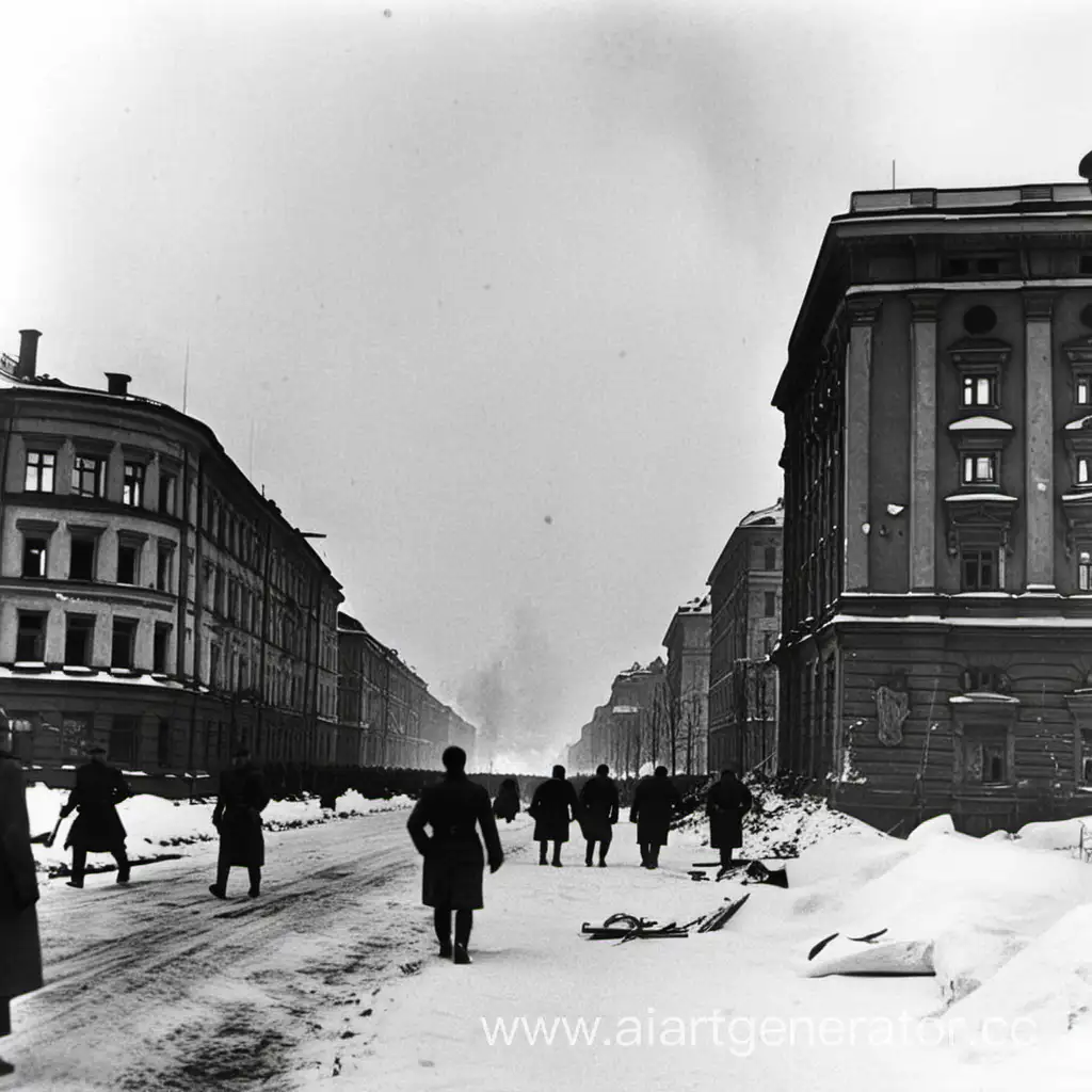 Historical-Illustration-Siege-of-Leningrad-in-World-War-II