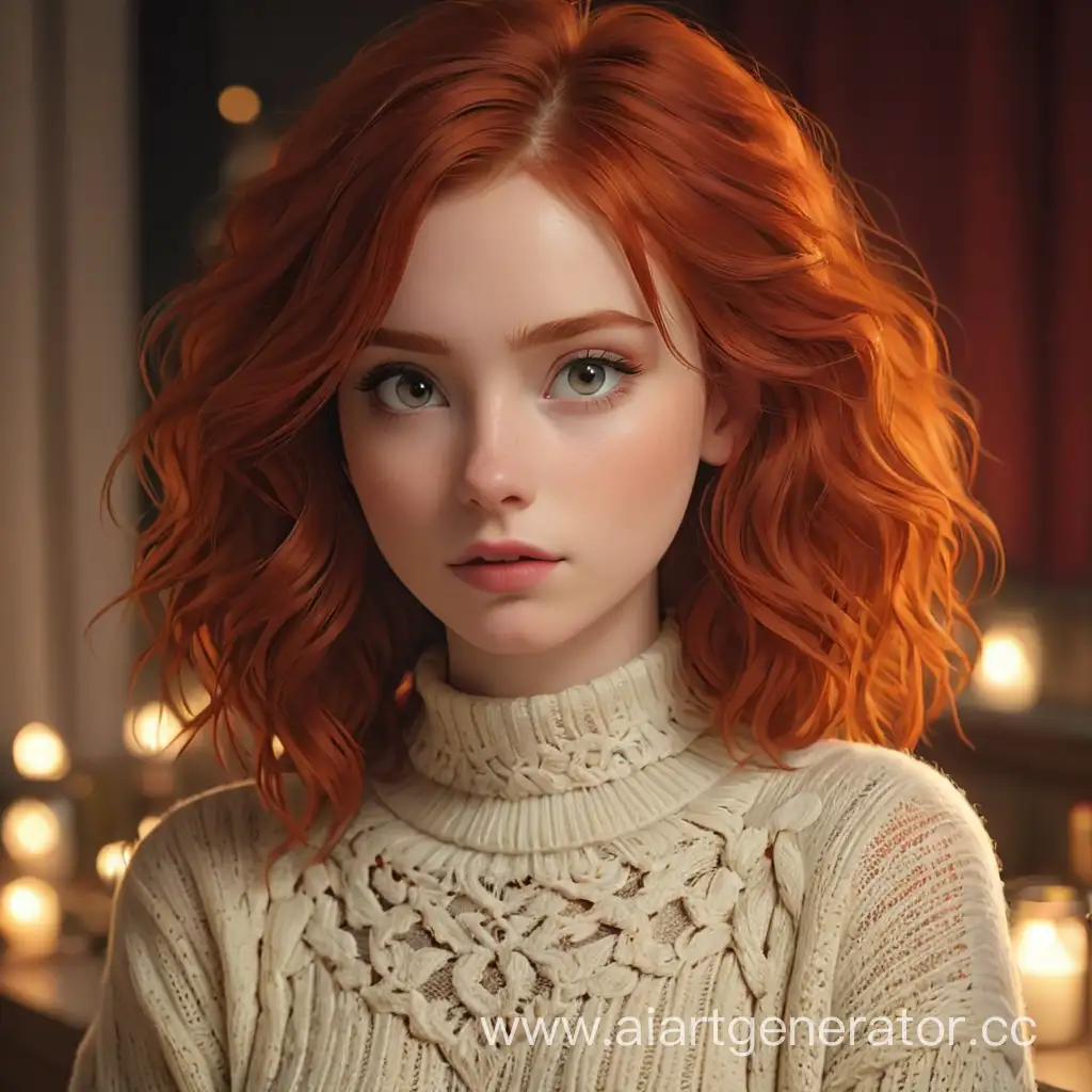 Redhead-Girl-in-Oversize-Knit-Jumper-Cozy-Softcore-Portrait
