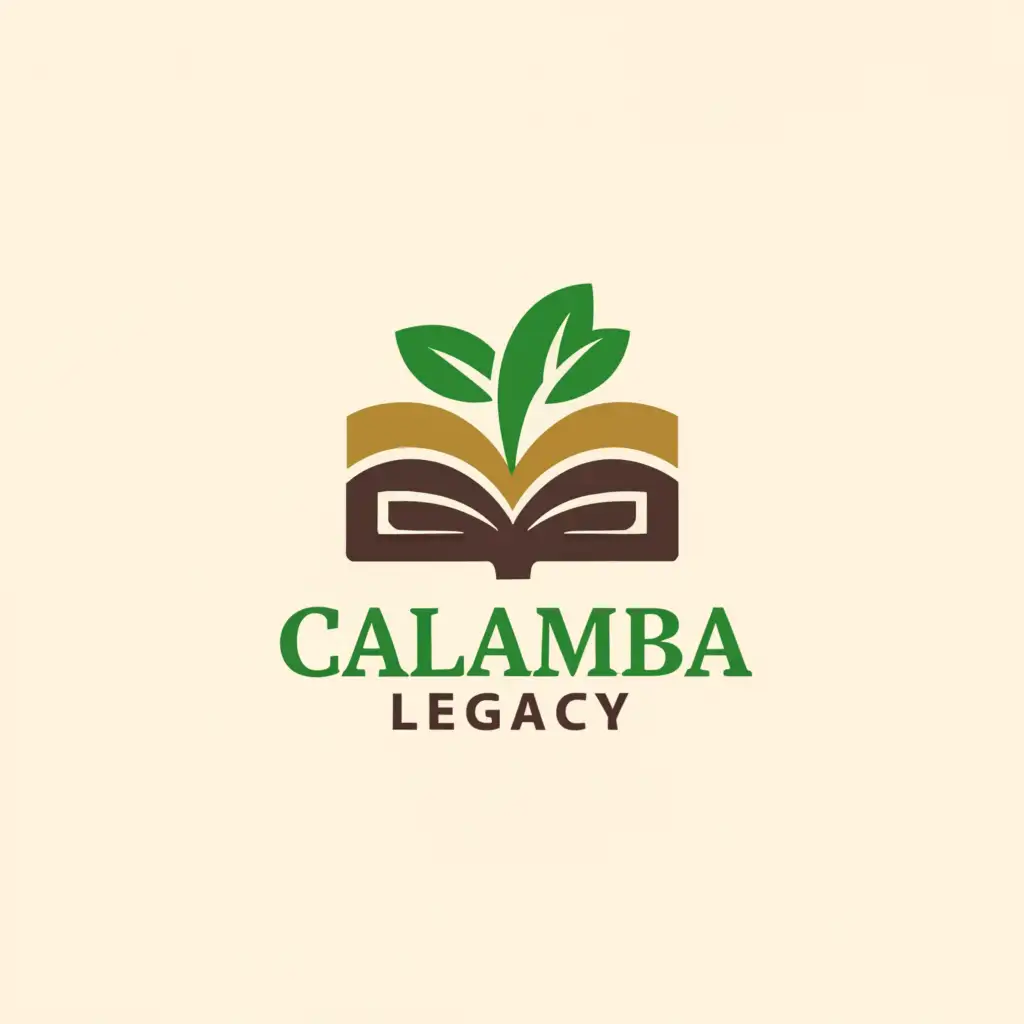 a logo design,with the text "Calamba Legacy", main symbol:Place of culture,Moderate,clear background