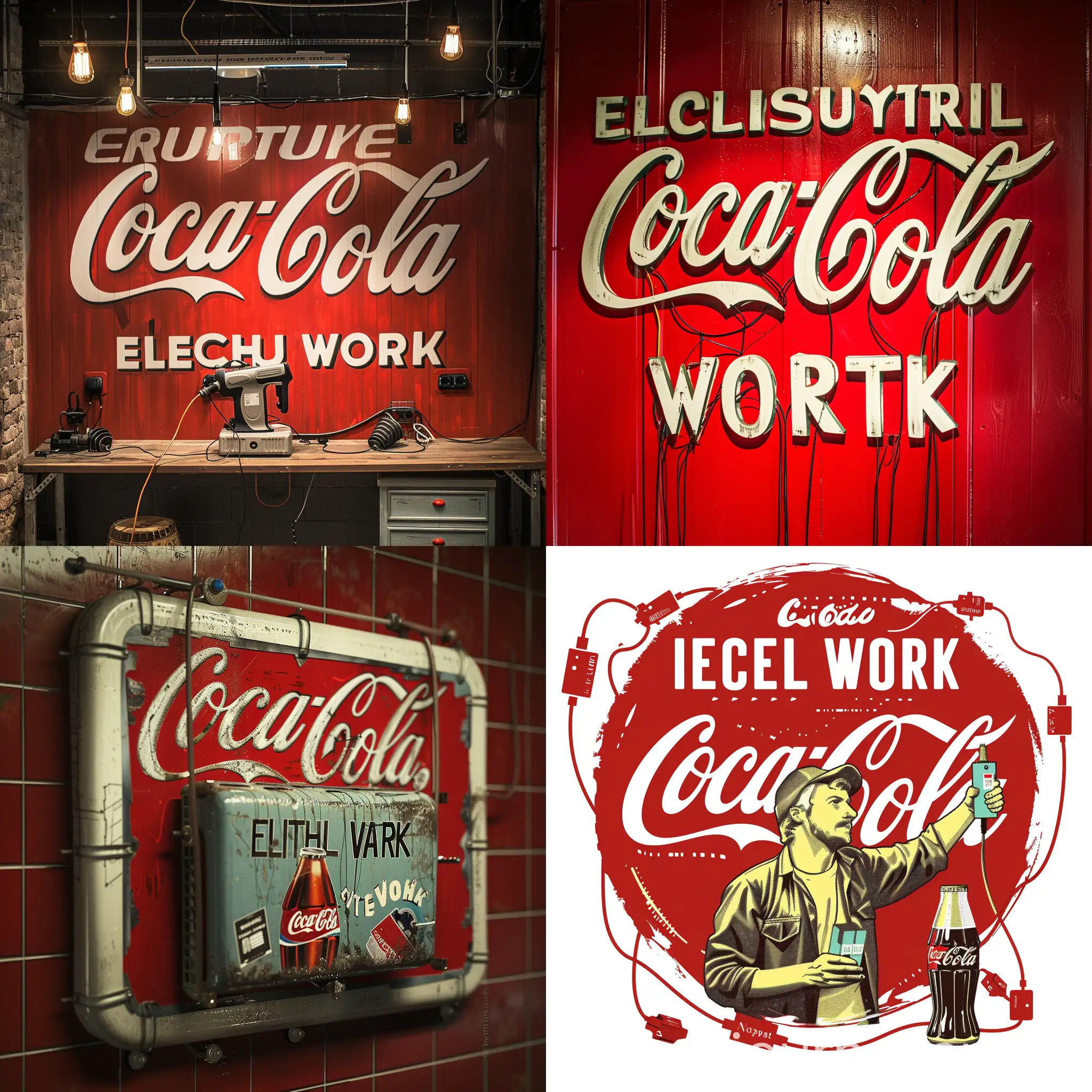 CocaCola-Style-Electrical-Installation-Work