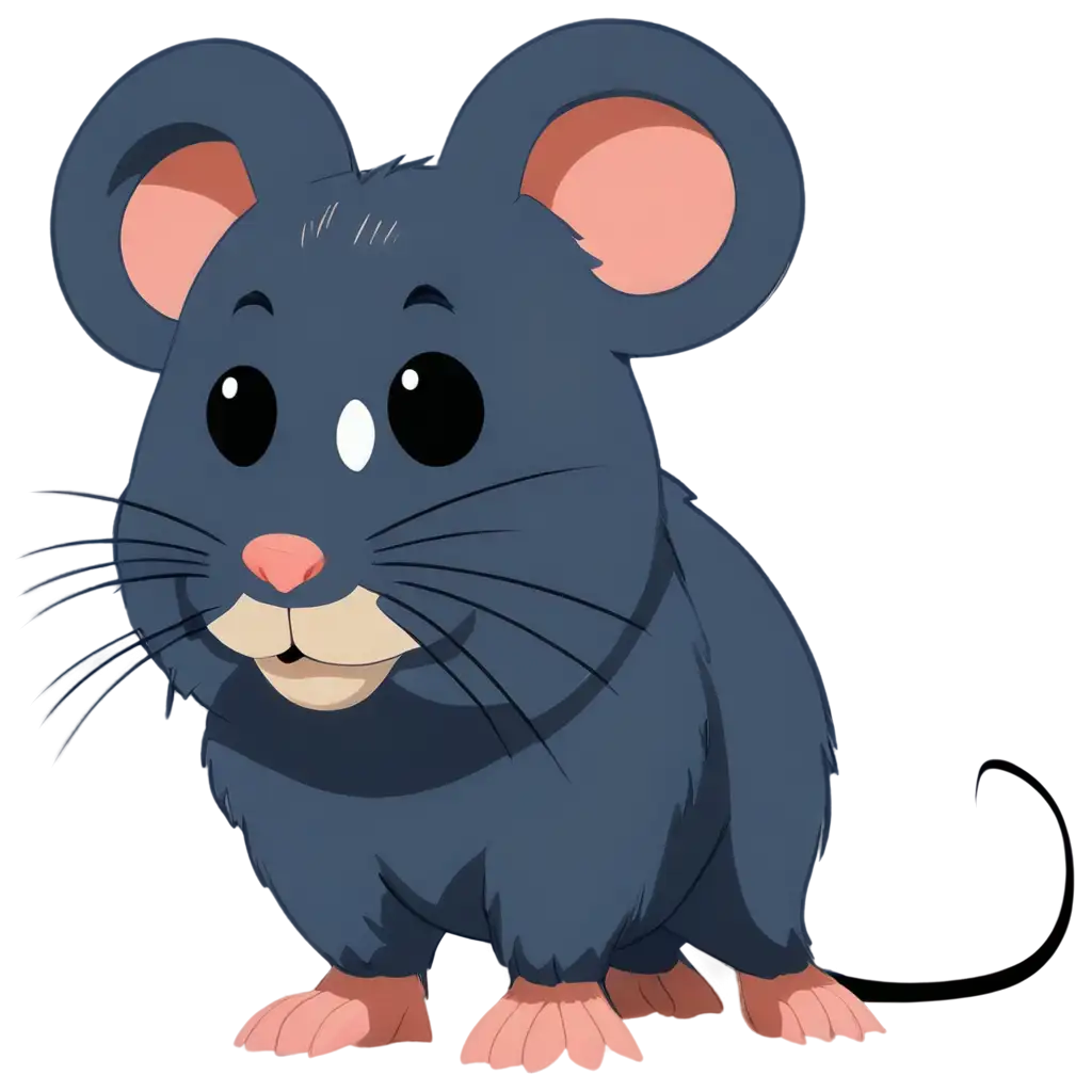 2d cartoonn mouse