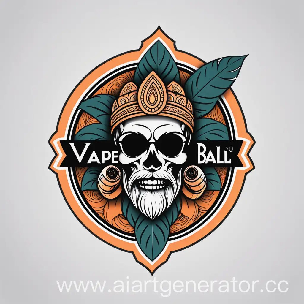 Tropical-Vape-Bali-Logo-Design-with-Exotic-Flora-and-Fauna