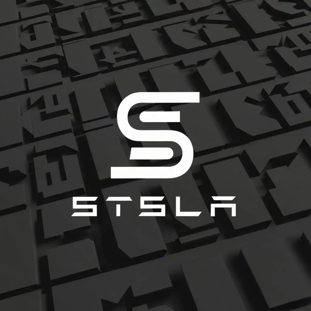 a logo design,with the text "Stisla", main symbol:futuristik,Minimalistic,be used in Technology industry,clear background