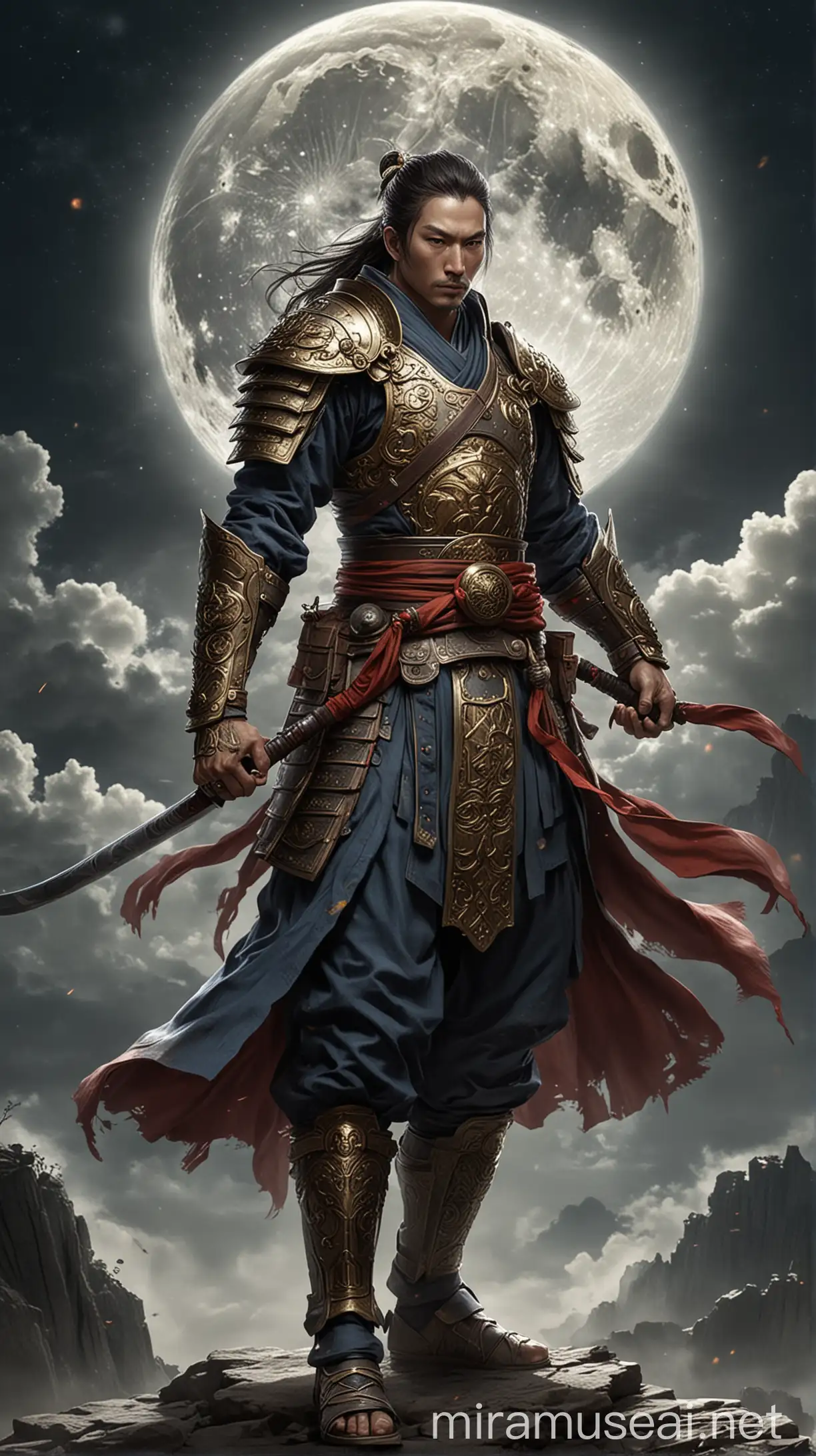 благородный стражник Луны, владеющий мастерством боевого искусства и способный защитить своих соратников.