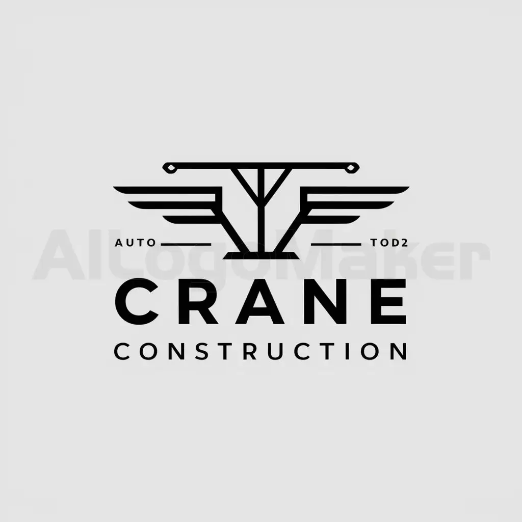 LOGO-Design-For-Crane-Construction-Autocrane-Symbol-for-the-Building-Industry