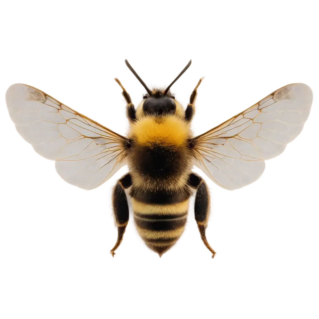 Exquisite-Bee-Illustration-HighQuality-PNG-Image-for-Versatile-Online-Usage