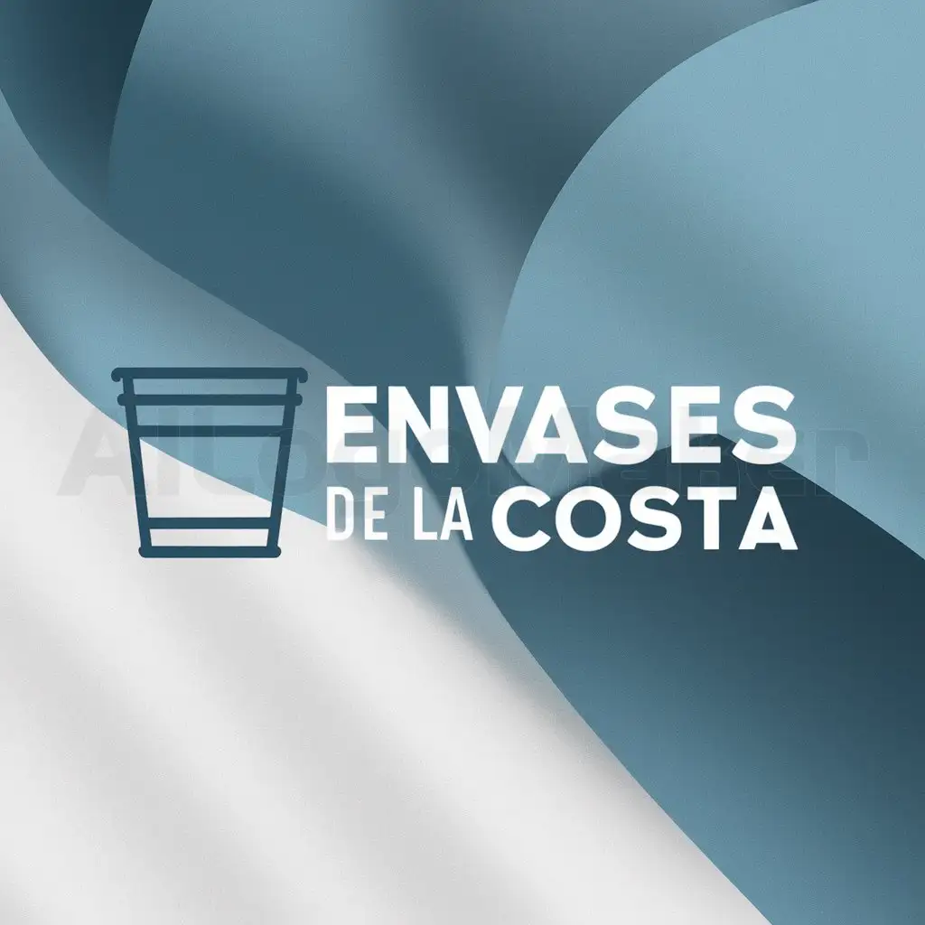 a logo design,with the text "Envases De La Costa", main symbol:Envase,Moderate,clear background