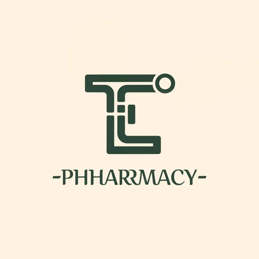 a logo design,with the text "L-pharmacy", main symbol:L,Moderate,clear background