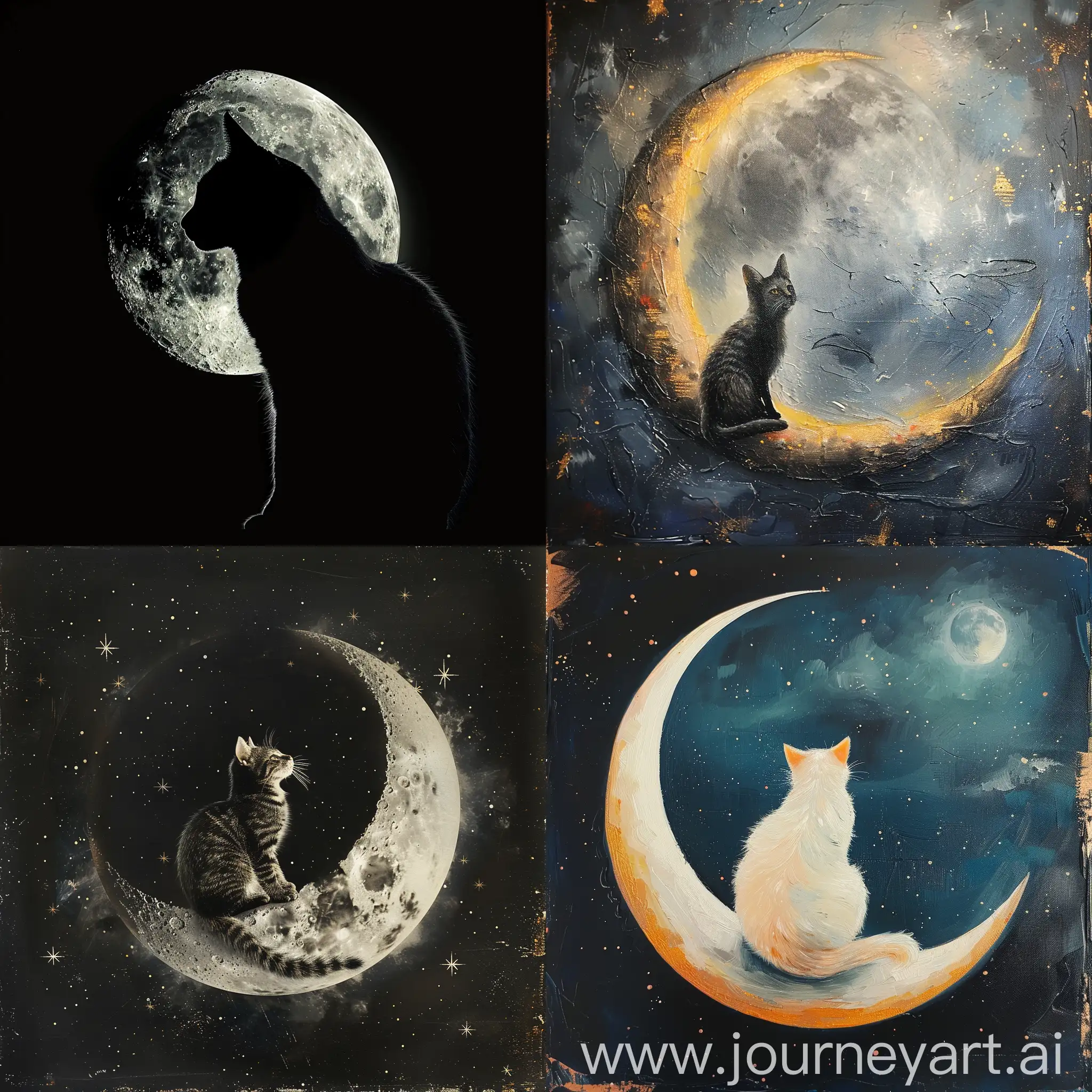 Cat-Sitting-on-Moon-in-Starry-Night-Sky