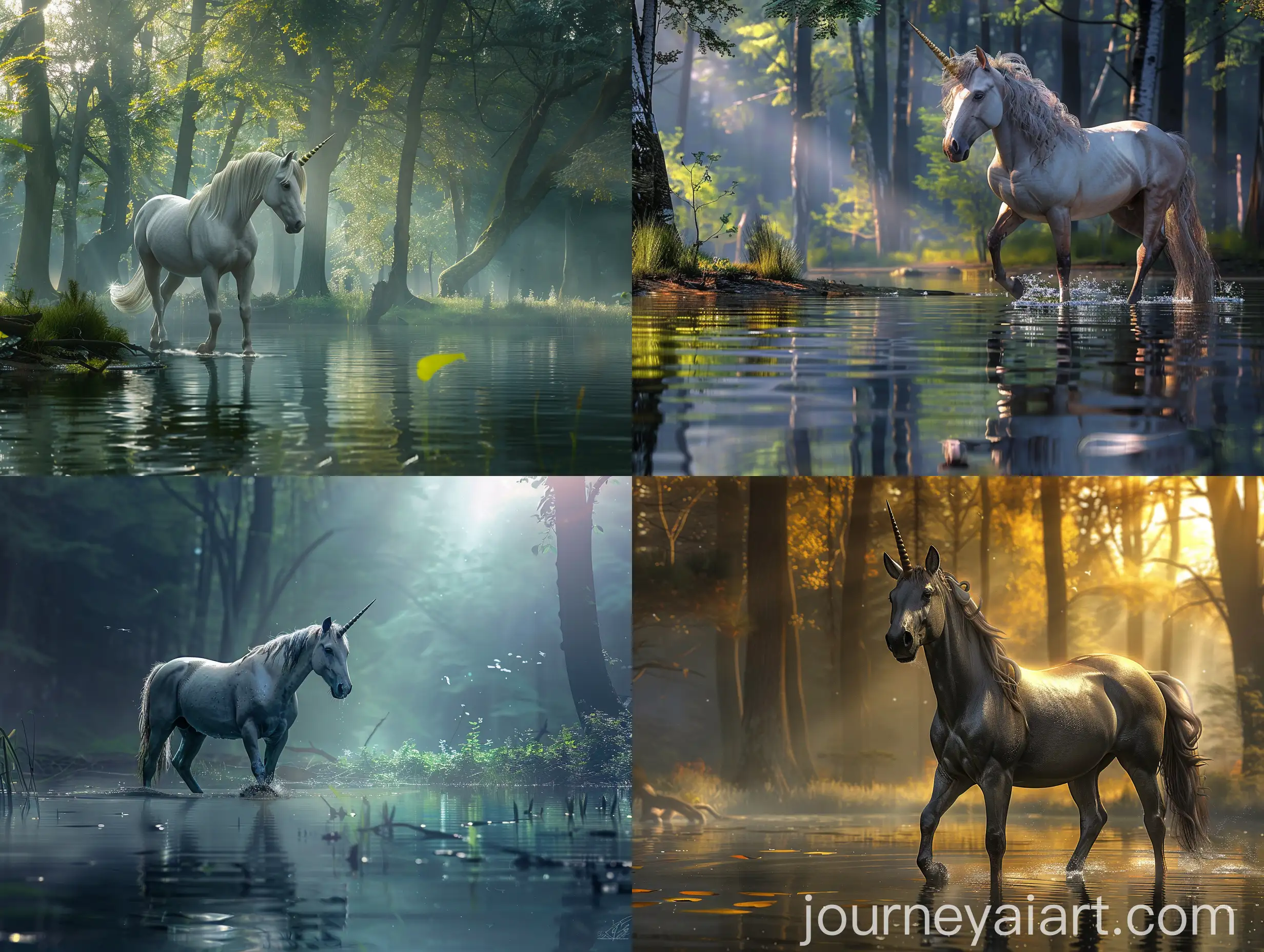 Majestic-Unicorn-Enjoying-Serene-Forest-Lake-Ultra-HD-Realistic-Masterpiece