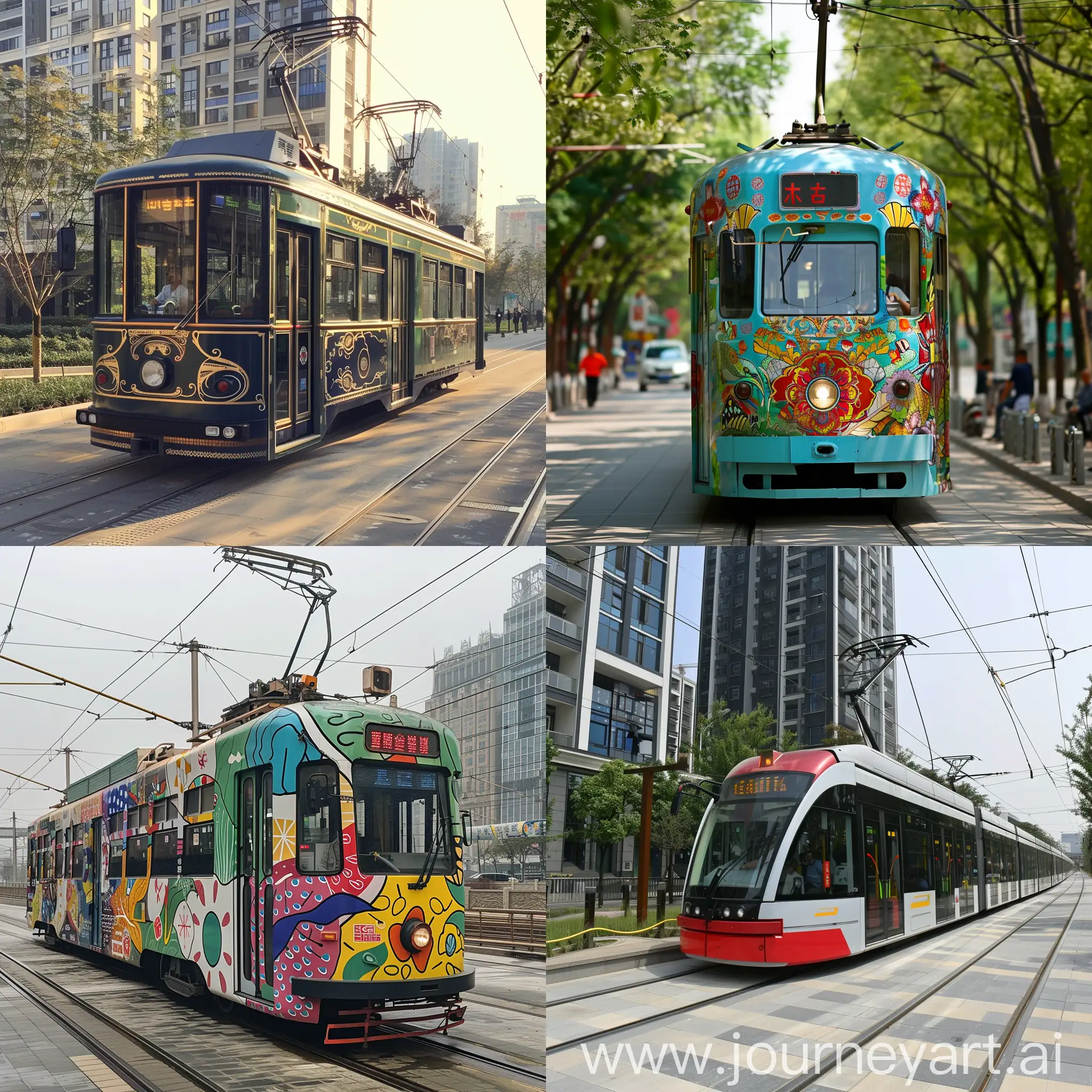 Dalian-Tram-Cultural-and-Creative-Products-Display