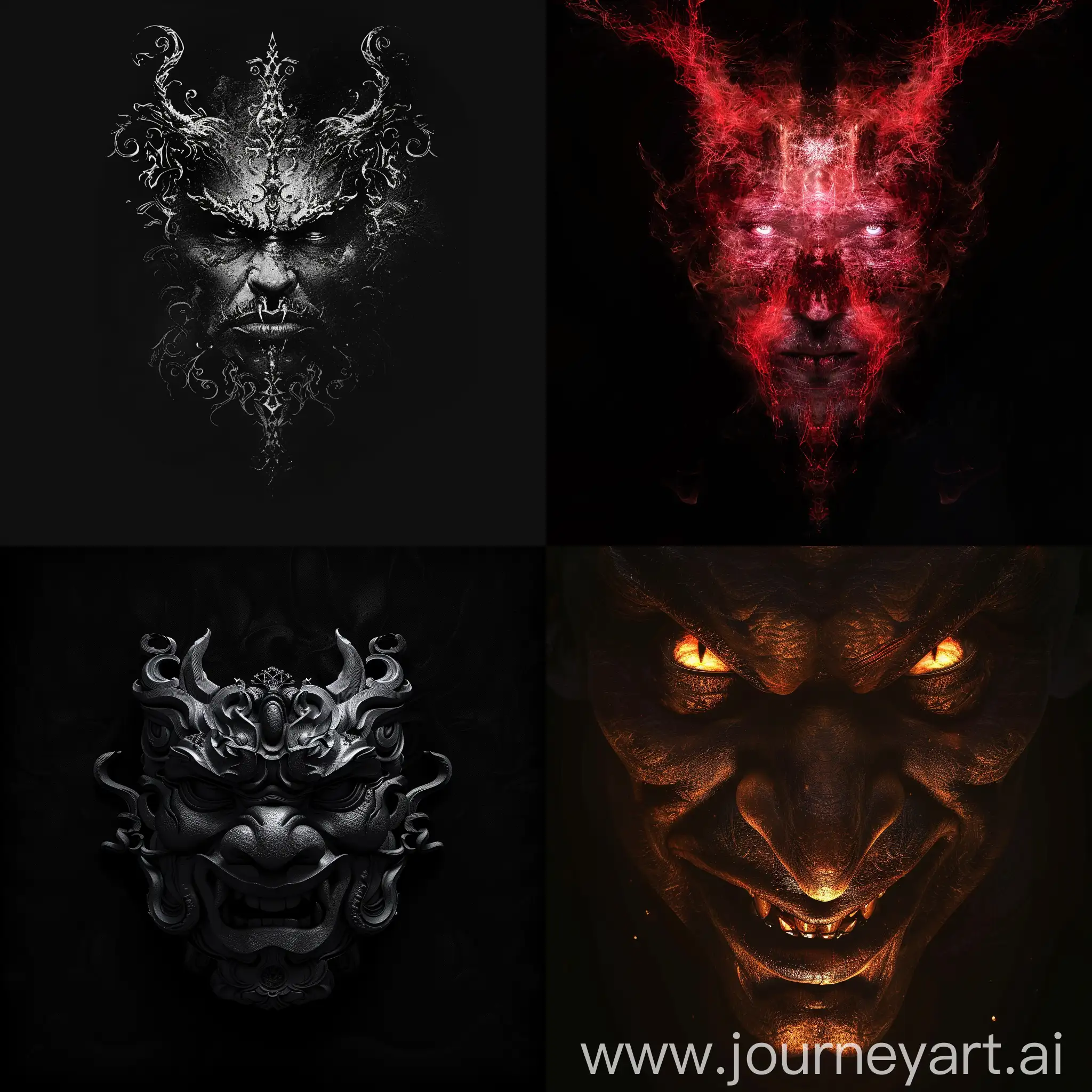 Surreal-Demonic-Face-Eerie-Portrait-on-Black-Background