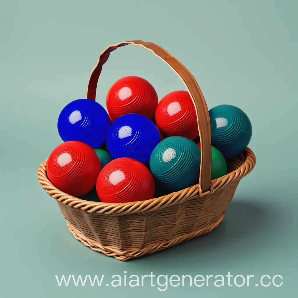 Colorful-Basket-Filled-with-Green-Blue-and-Red-Balls