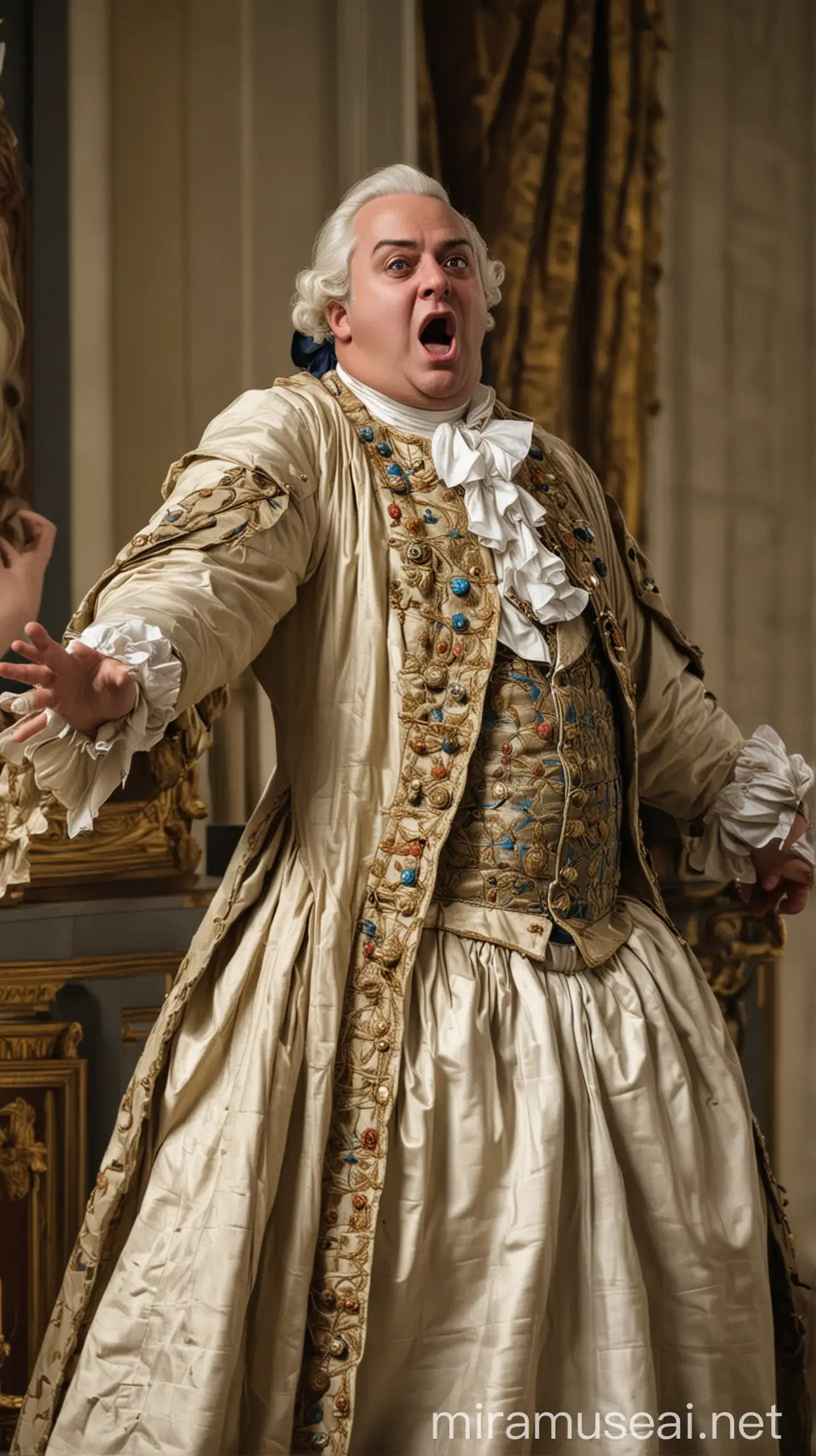  King Louis XVI shocked about something 
