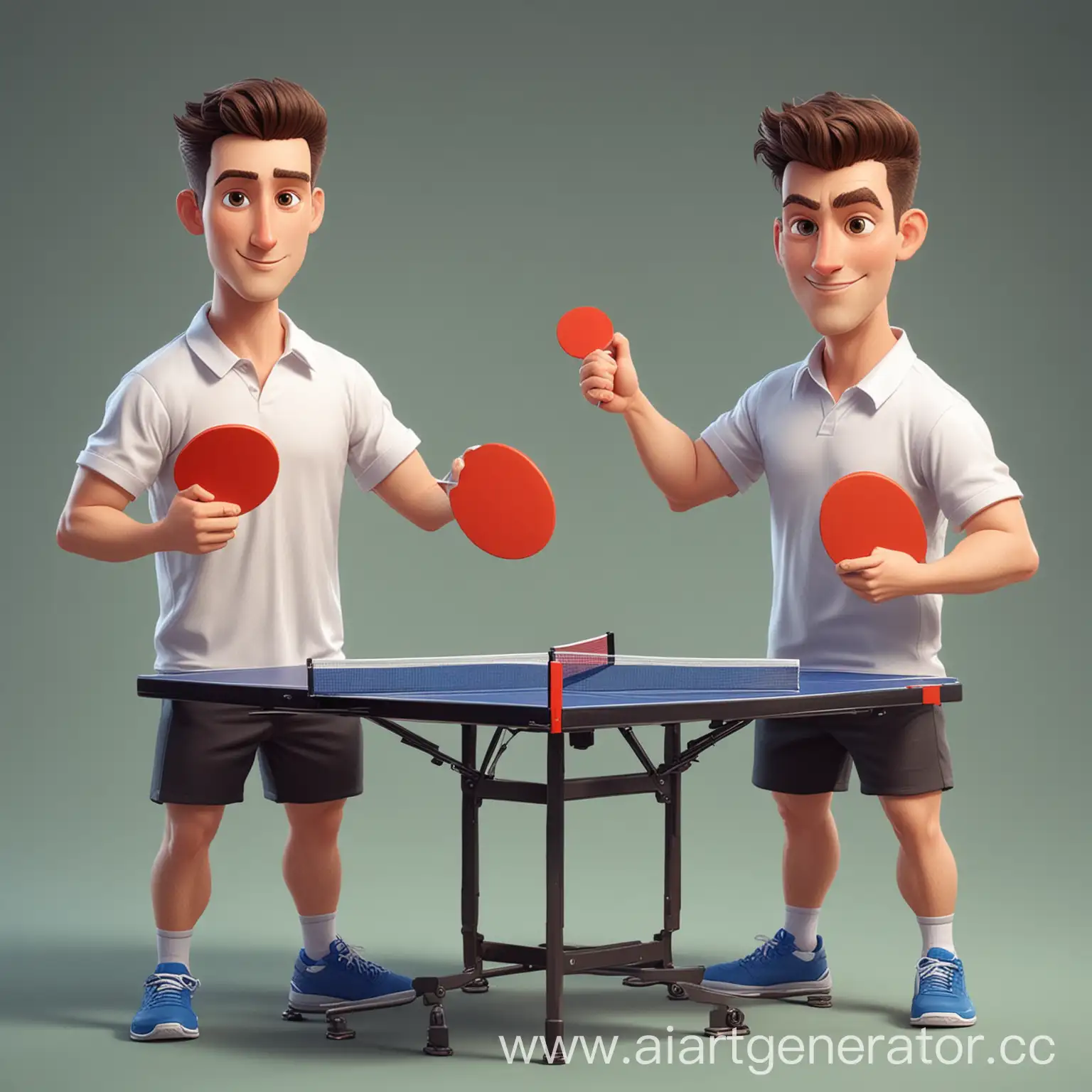 Dynamic-Cartoon-Men-Engage-in-Table-Tennis-Match