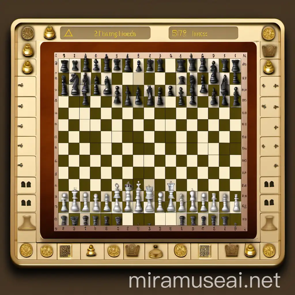 Desktop Touchscreen Chess Game Strategy