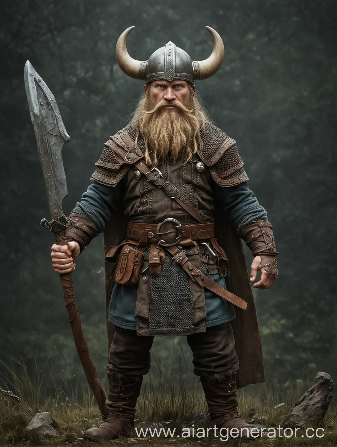 Mighty-Viking-Warrior-Amidst-Fiery-Battle