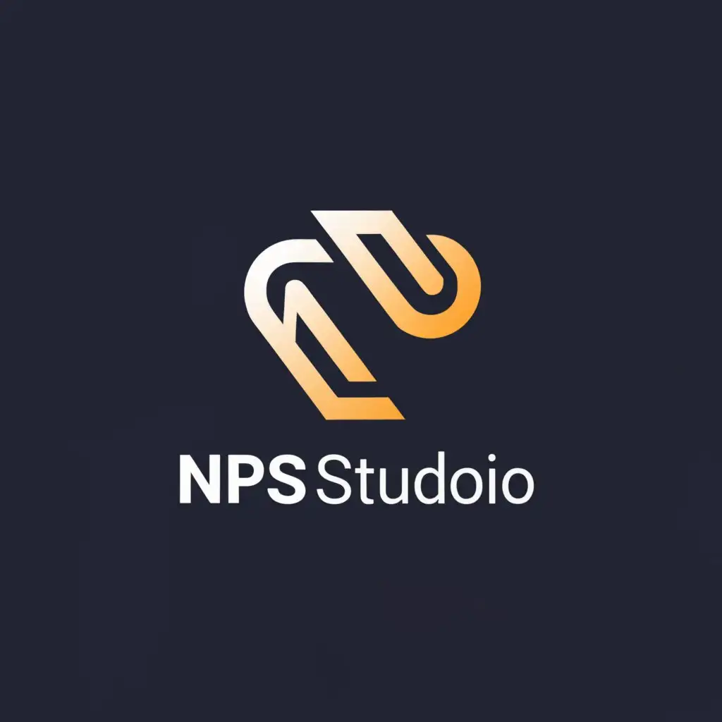 a logo design,with the text "NPS STUDIO", main symbol:NPS,Moderate,be used in Technology industry,clear background