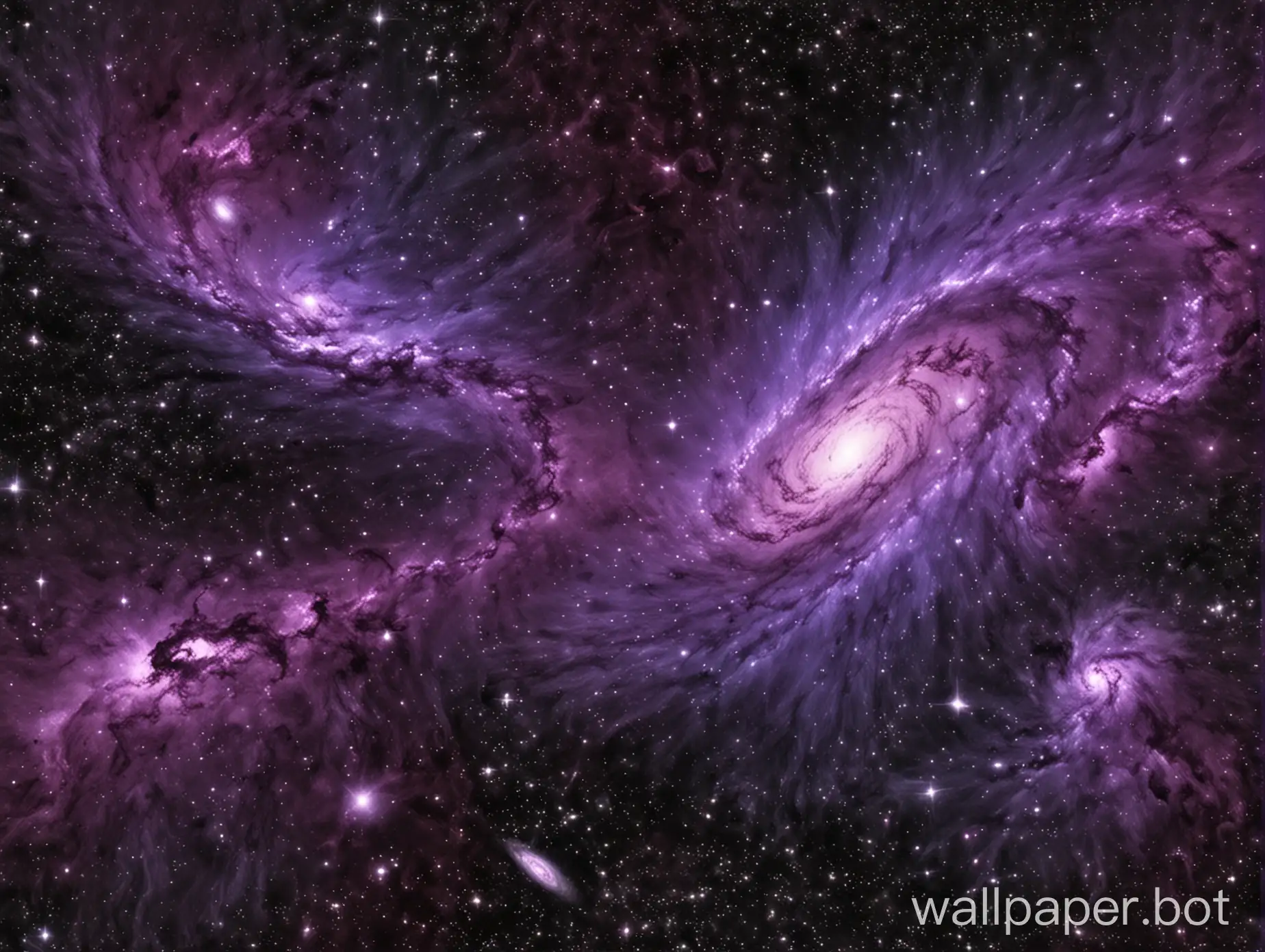 Purple-Gamma-Galaxy-on-Black-Background