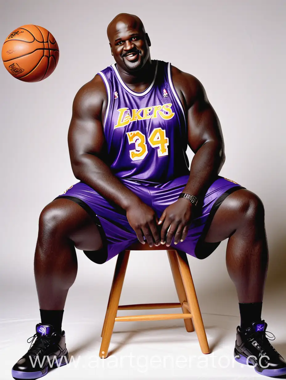 Нарисуй shaq